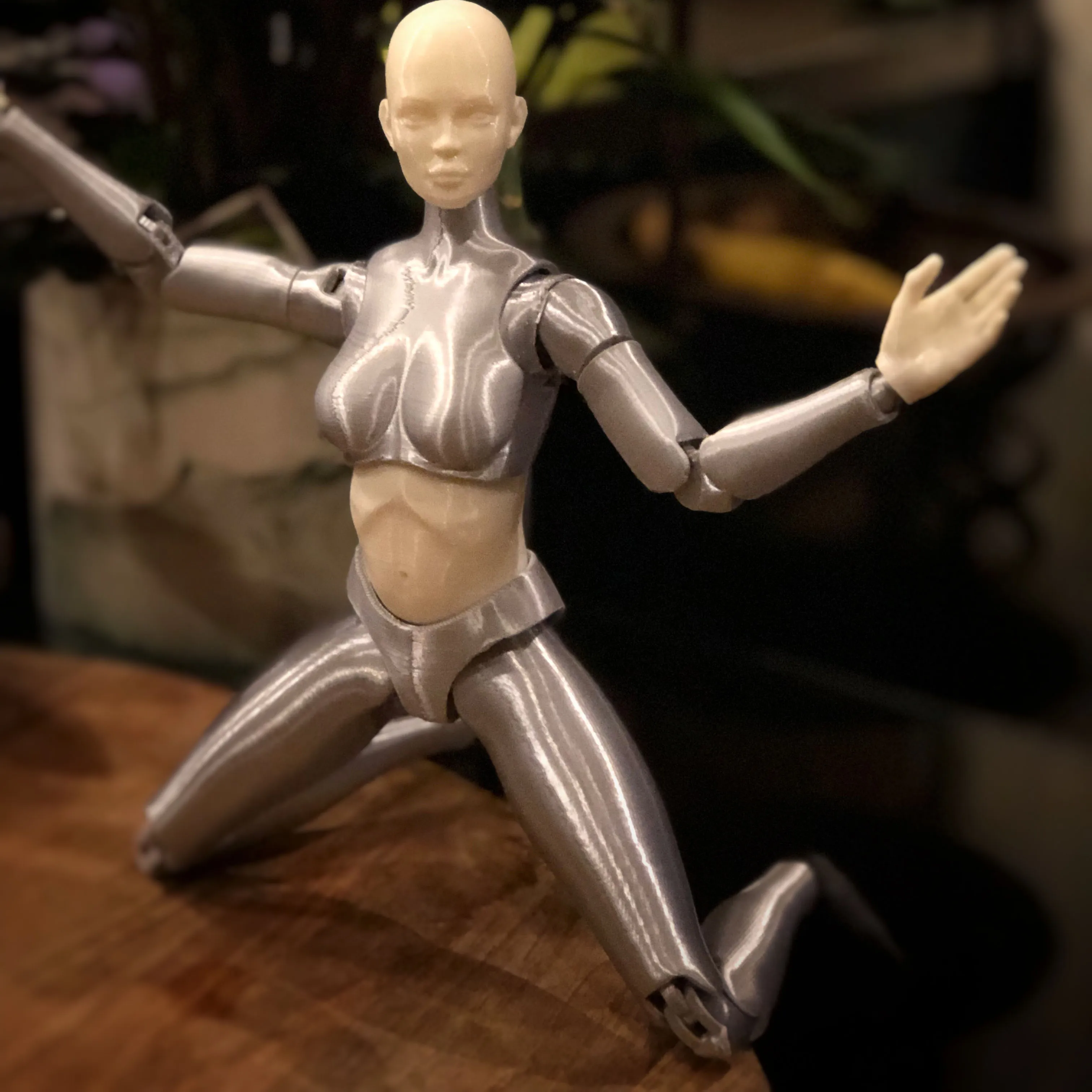Female robot. Image copyright 3D Print Christchurch