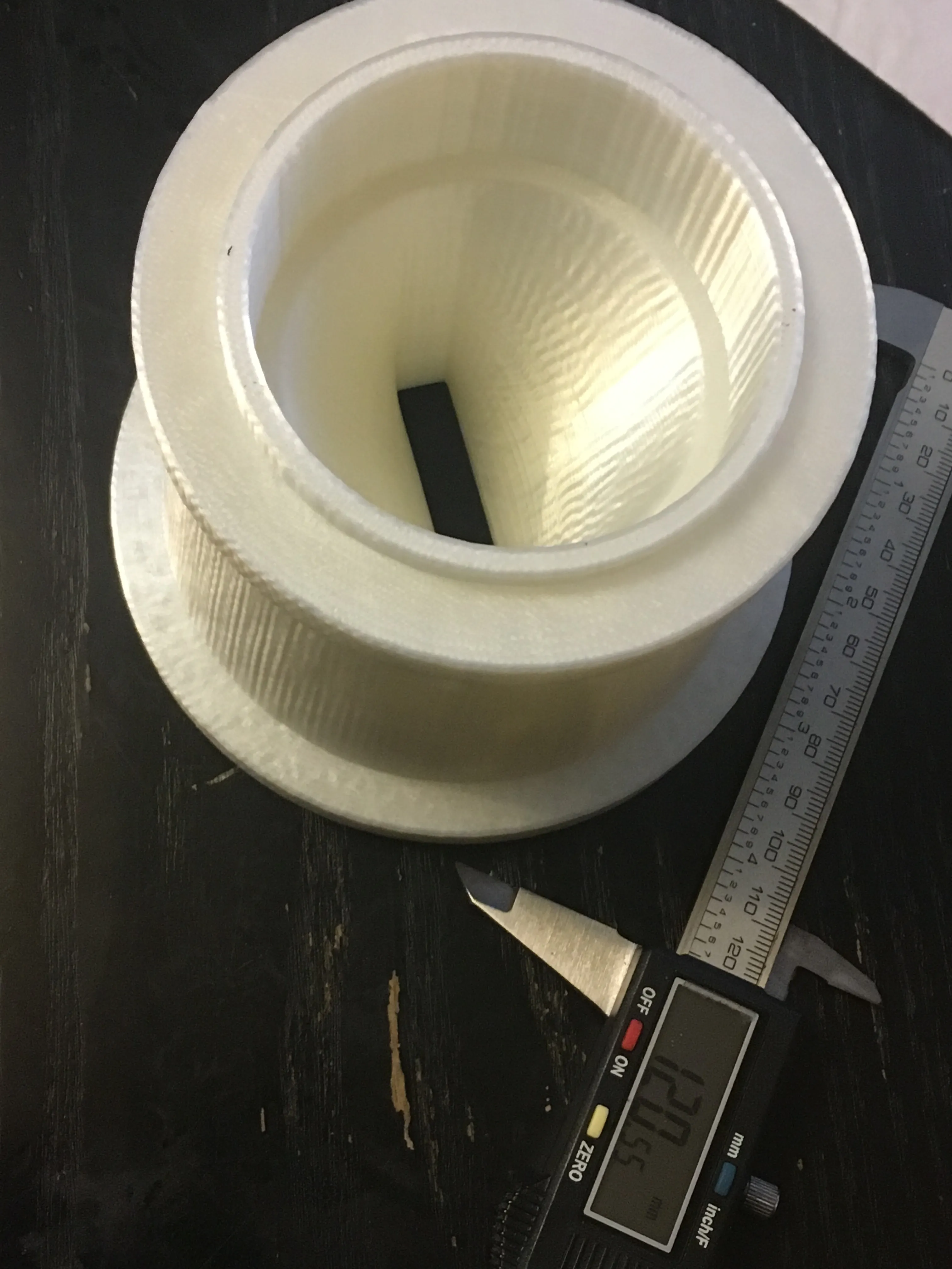One part of a large machine for spreading paste in a production process. Image copyright 3D Print Christchurch